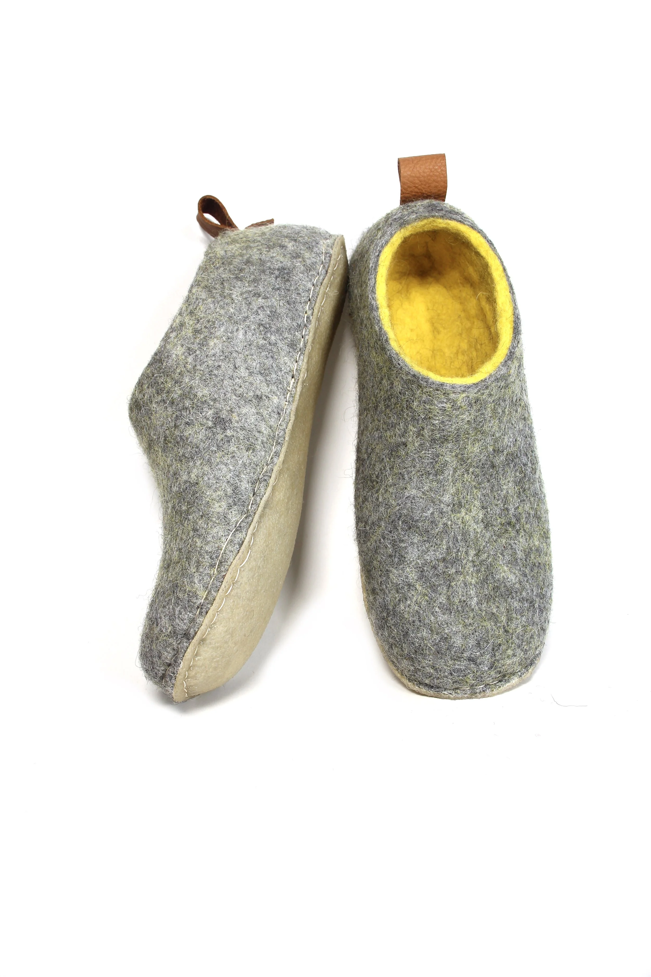 Boiled shop wool slippers